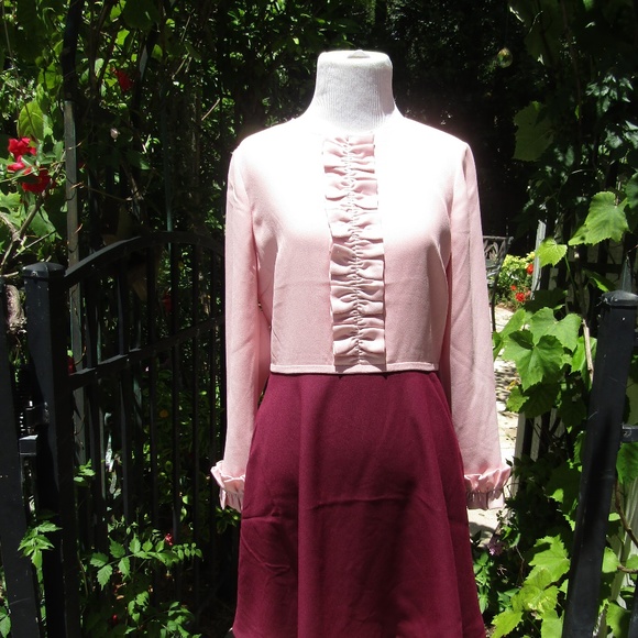 ted baker steyla ruffle dress